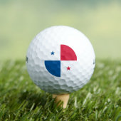 Panama-Flagge Golfball (Insitu T-Shirt)