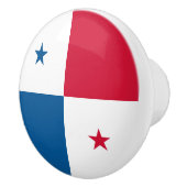Panama-Flagge Keramikknauf (Rechts)