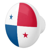 Panama-Flagge Keramikknauf (Rechts)