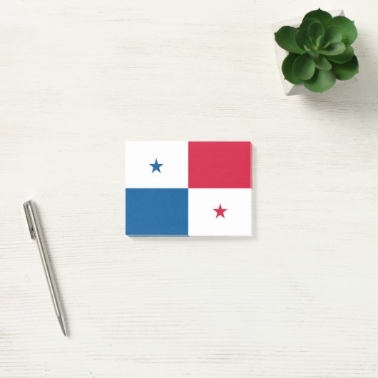 Panama-Flagge Post-it Klebezettel (Büro)