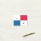 Panama-Flagge Post-it Klebezettel (Auf Schreibtisch)