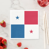 Panama-Flagge Serviette (Beispiel)