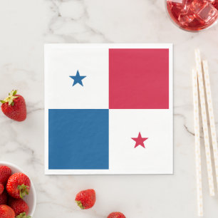 Panama-Flagge Serviette