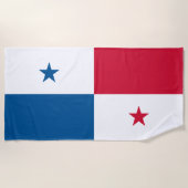 Panama-Flagge Strandtuch (Vorderseite)