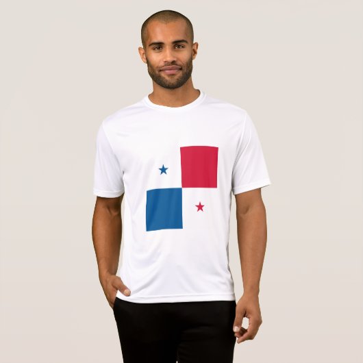 Panama-Flagge T-Shirt (Vorne ganz)