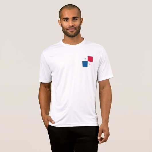 Panama-Flagge T-Shirt (Vorne ganz)