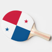 Panama-Flagge Tischtennis Schläger (Seitenansicht)