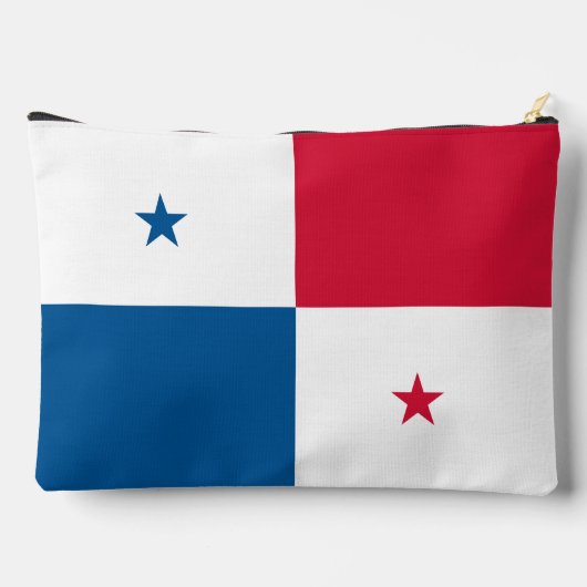 Panama-Flagge Zubehörtasche (Rückseite)