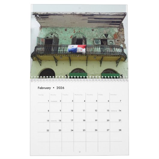 Panamá Foto Kalender (Feb 2026)
