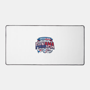 Panama Fußball 2026 Fußball Fett Land Typografie  Schreibtischunterlage