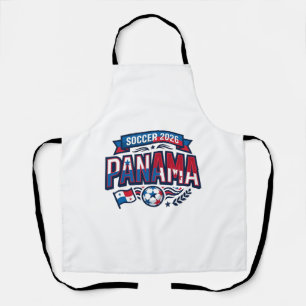 Panama Fußball 2026 Fußball Fett Land Typografie Schürze