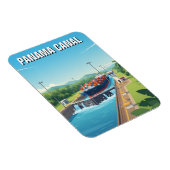 Panama-Kanal-Reise Magnet (Rechte Seite)