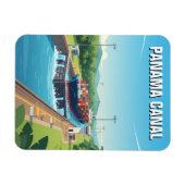 Panama-Kanal-Reise Magnet (Horizontal)