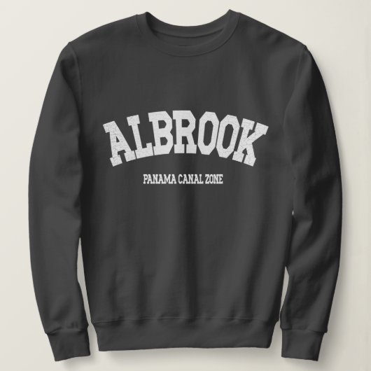Panama-Kanal-Zone: Albrook Sweatshirt (Design vorne)