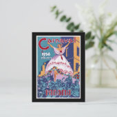 Panama Karneval Postkarte (Stehend Vorderseite)