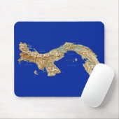 Panama-Karte Mousepad (Mit Mouse)