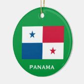 Panama Keramik Weihnachtsschmuck (Links)