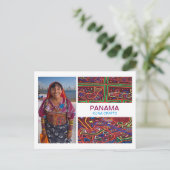 Panama Kuna Kunfts Postkarte (Stehend Vorderseite)