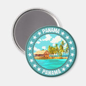 Panama Magnet (Vorderseite/Rückseite)