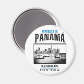 Panama Magnet (Vorderseite/Rückseite)