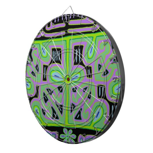 Panama Mola Music Box Dartscheibe (Vorderseite rechts)