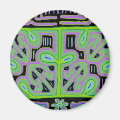 Panama Mola Music Box Magnet (Vorne)