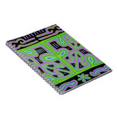 Panama Mola Music Box Notizblock (Rechte Seite)