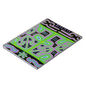 Panama Mola Music Box Notizblock (Linke Seite)