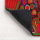 Panama Mola - Rettet einen Pferdeschlitten Mousepad (Ecke)