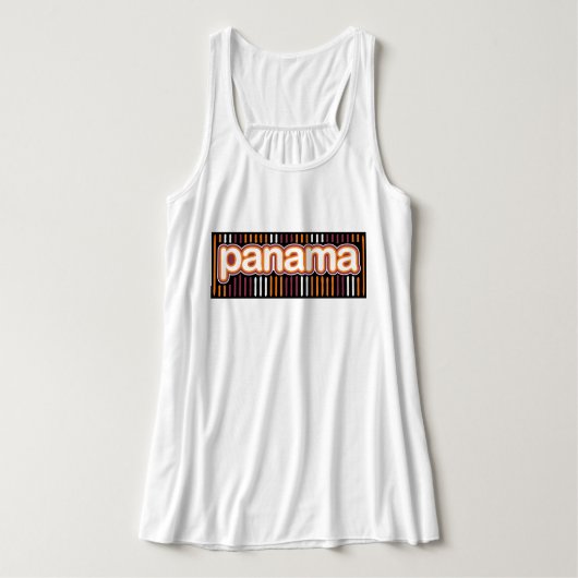 Panama Mola Tank Top (Design Vorderseite)