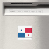 Panama - Nationale Flagge - Aktueller Stand Magnet (In Situ (Geschirrspüler))