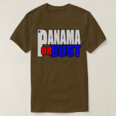 Panama oder BUST T-Shirt (Design vorne)