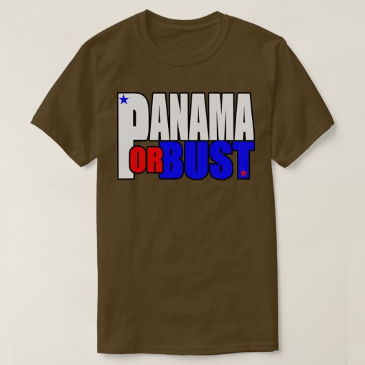 Panama oder BUST T-Shirt (Design vorne)