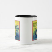 Panama Pacific Apple Crate Label Tasse (Zentrum)