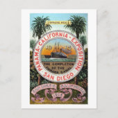 Panama Pacific Expo 1915 Vintag Postkarte (Vorderseite)
