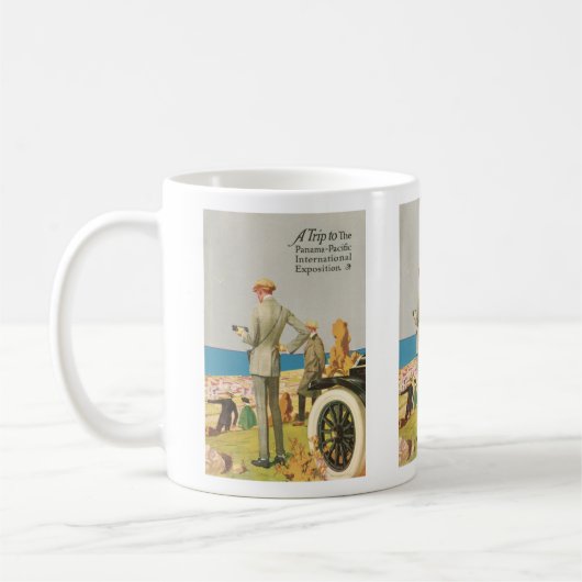 Panama Pacific Exposition Kaffeetasse (Links)