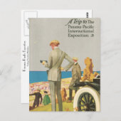 Panama Pacific Exposition Postkarte (Vorne/Hinten)
