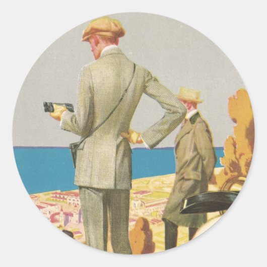 Panama Pacific Exposition Runder Aufkleber (Vorderseite)