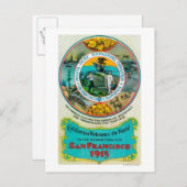 Panama Pacific International Expo 2 Postkarte (Vorne/Hinten)