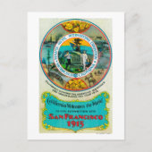 Panama Pacific International Expo 2 Postkarte (Vorderseite)