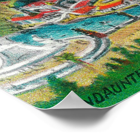 Panama Pacific International Expo-Werbung Poster (Ecke)