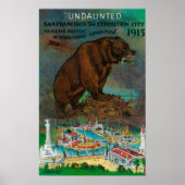 Panama Pacific International Expo-Werbung Poster (Vorne)