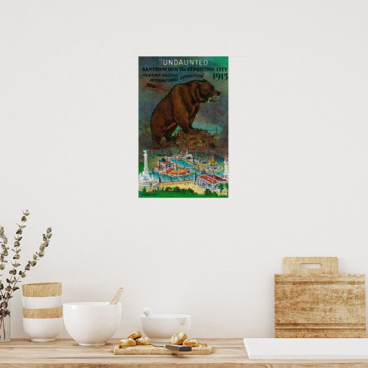 Panama Pacific International Expo-Werbung Poster (Küche)