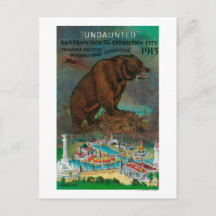 Panama Pacific International Expo-Werbung Postkarte