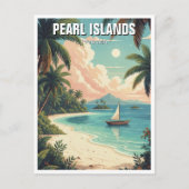 Panama Pearl Islands Travel Postkarte (Vorderseite)