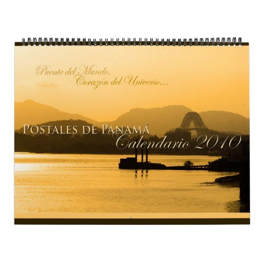 PANAMA POSTALS CALENDAR 2010 KALENDER (Titelbild)