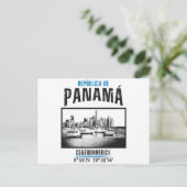Panama Postkarte (Stehend Vorderseite)