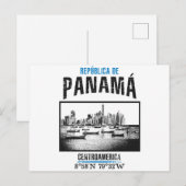 Panama Postkarte (Vorne/Hinten)