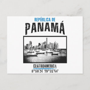 Panama Postkarte