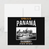 Panama Postkarte (Vorne/Hinten)
